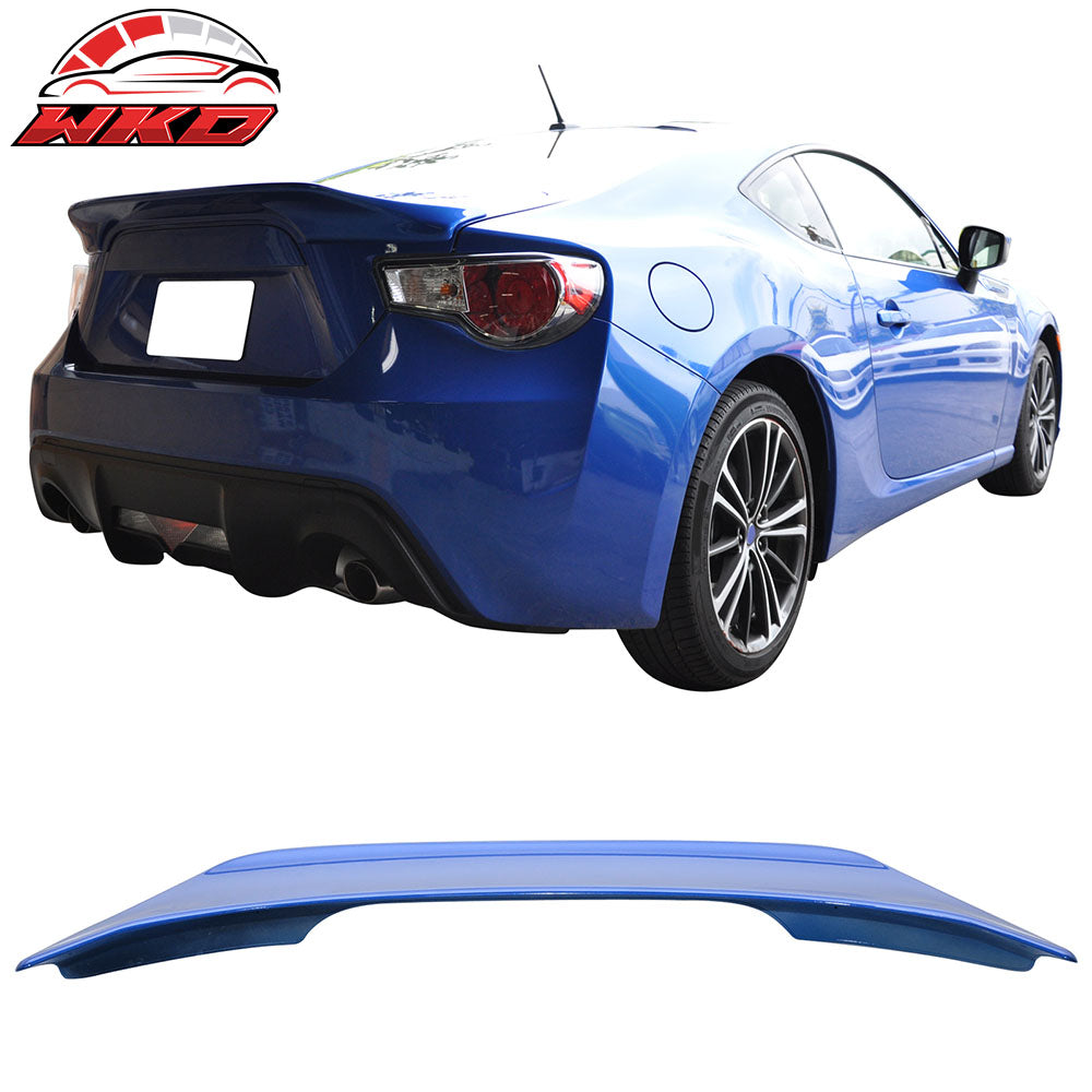 Fits 13-20 Scion FRS/Subaru BRZ/Toyota 86 TRD Trunk Spoiler Painted #K7X Wr Blue
