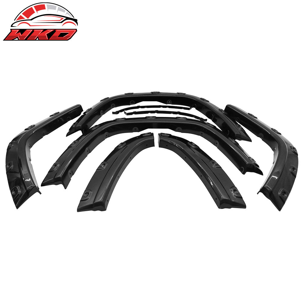 Fits 11-16 Jeep Grand Cherokee WK2 Rivet/Bolt Style Fender Flare Wheel Cover ABS