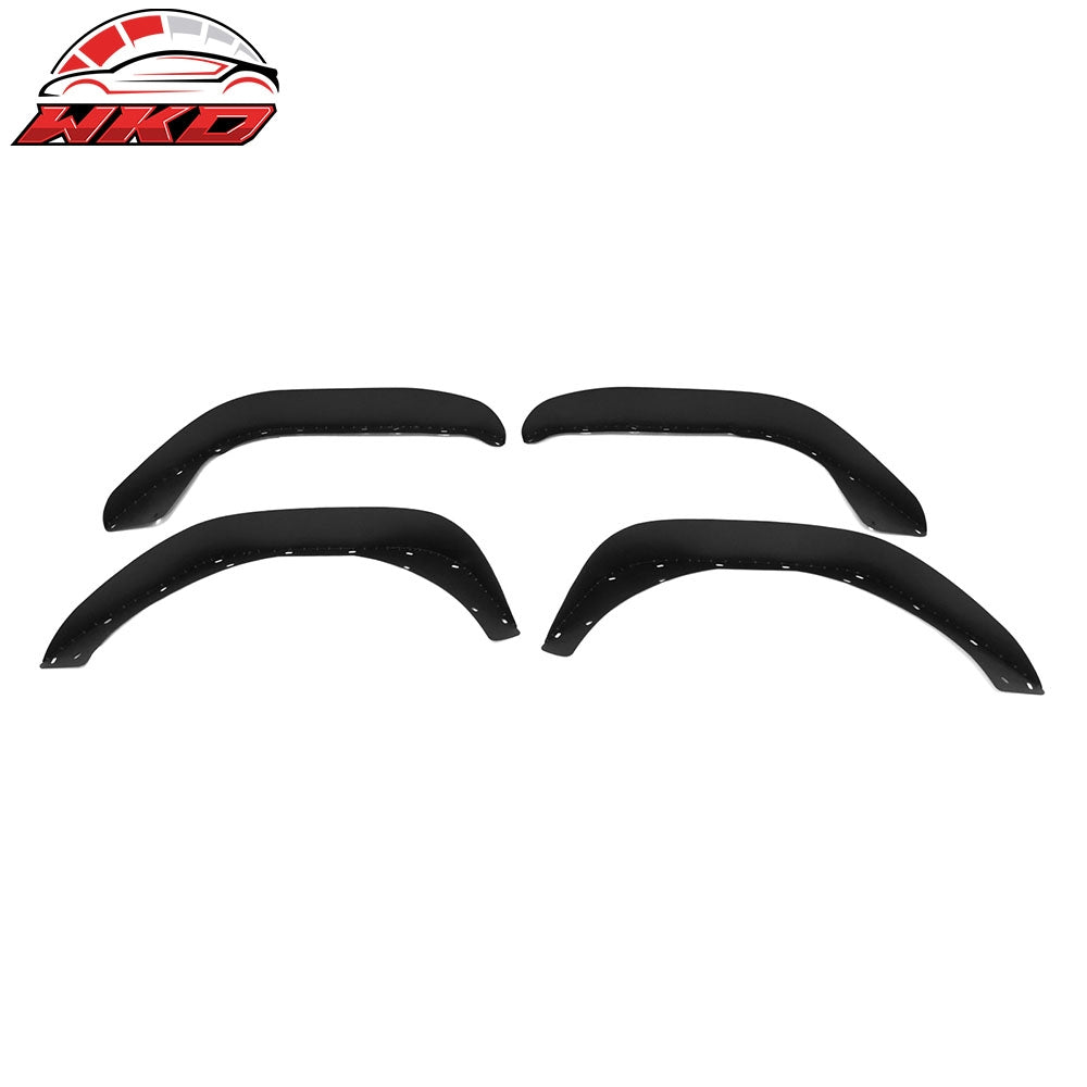 Wholesale 18-23 Jeep Wrangler JL Flat Style Fender Flares Wheel Cover Textured 4PCS