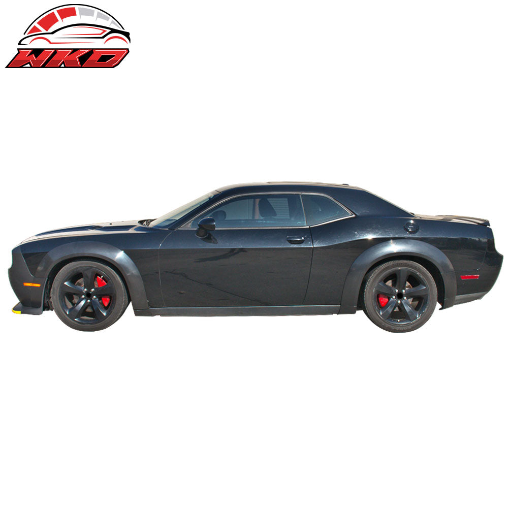 Fits 18-23 Dodge Challenger Demon Model Only Fender Flares DM Style Unpainted PP