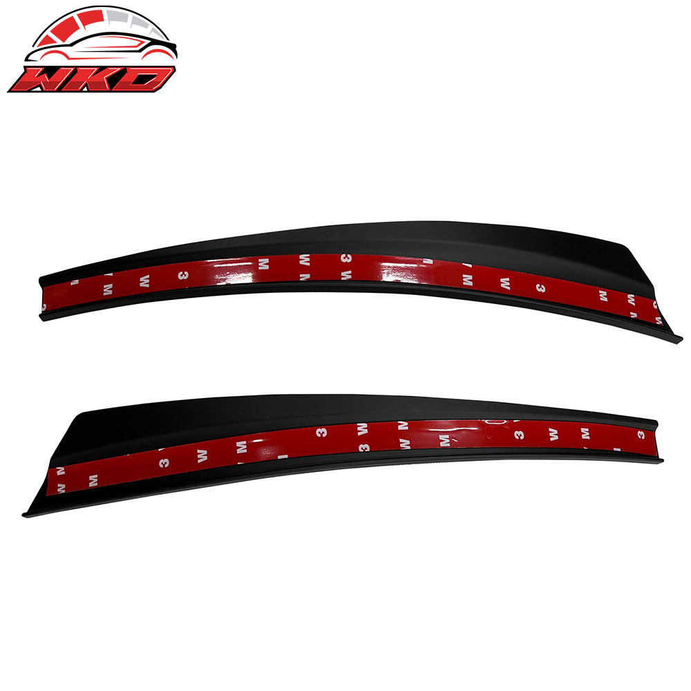 Fits 20-24 Tesla Model Y Fender Flare Mud Guards Splash Flaps ABS - Matte Black