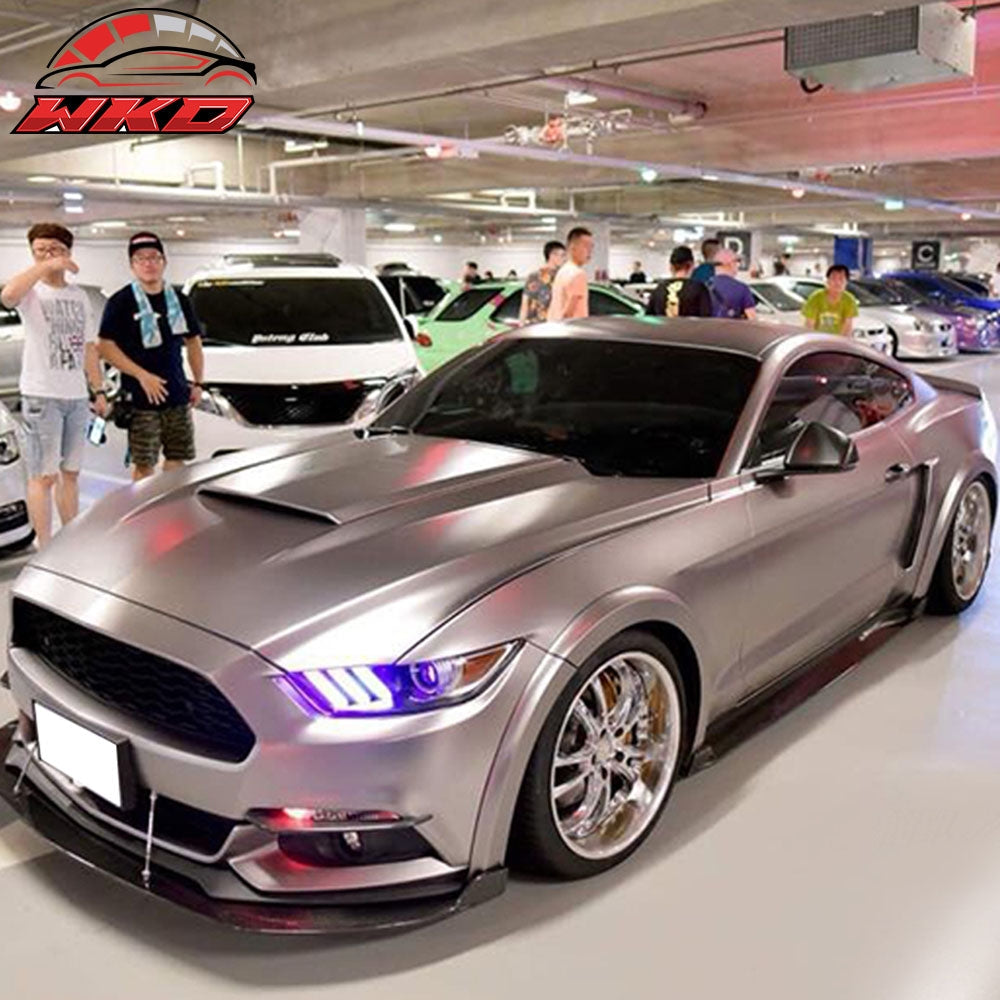 Wholesale 15-17 Mustang Front + Rear 4 Wheels Street Fender Flares Painted