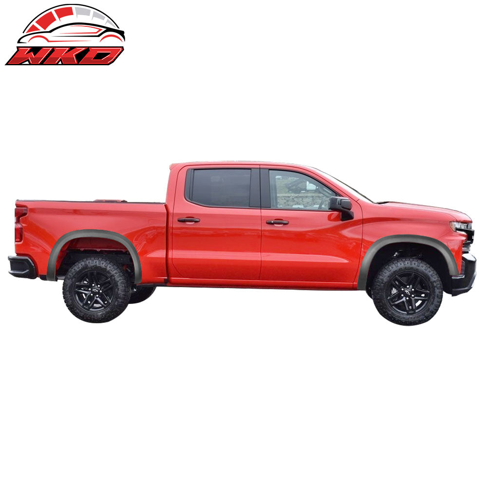 Fits 19-23 Chevy Silverado 1500 OE Style Fender Flares Textured Black 4PC - PP