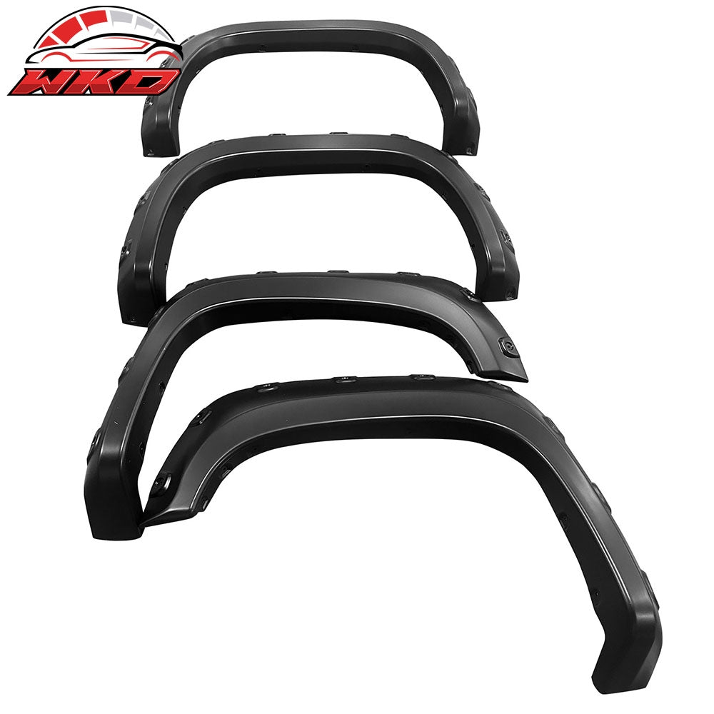 07-13 GMC Sierra 1500 6.5' / 8' Bed Pocket Riveted Style Fender Flares | Wholesale