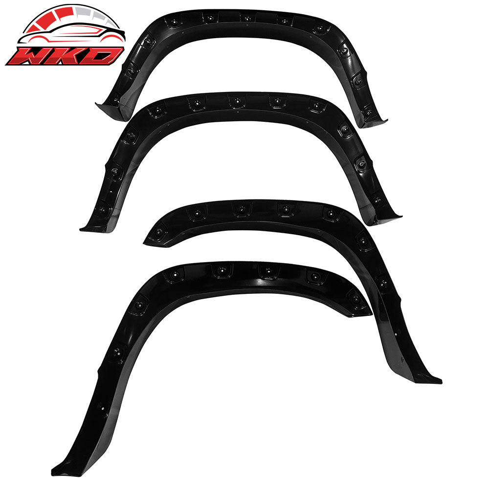 For 06-09 Dodge Ram 1500/2500/3500 Short Bed Bolt Style Fender Flares Smooth ABS