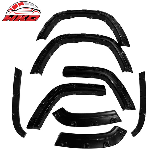 11-16 Jeep Grand Cherokee Rivet Bolt Style Wheel Fender Flares Smooth ABS | Wholesale