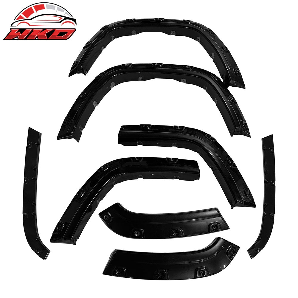 11-16 Jeep Grand Cherokee Rivet Bolt Style Wheel Fender Flares Smooth ABS | Wholesale