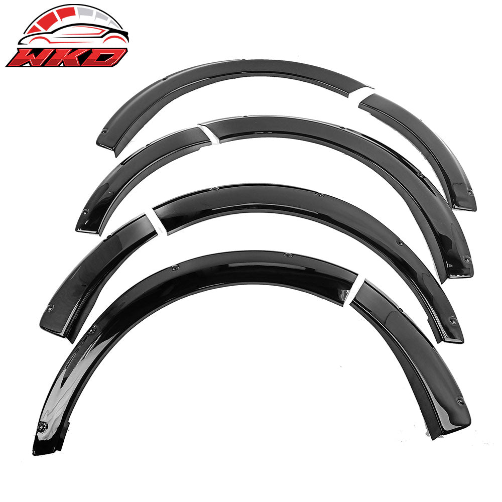 Fits 19-23 Toyota Corolla Auris TOMS Style Fender Flares Painted #218 Black 8PCS