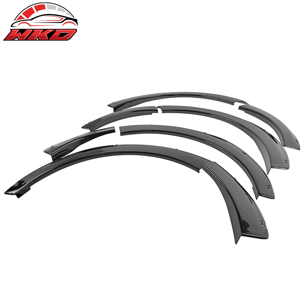 Fits 19-23 Toyota Corolla Auris TOMS Style Fender Flares Painted #218 Black 8PCS