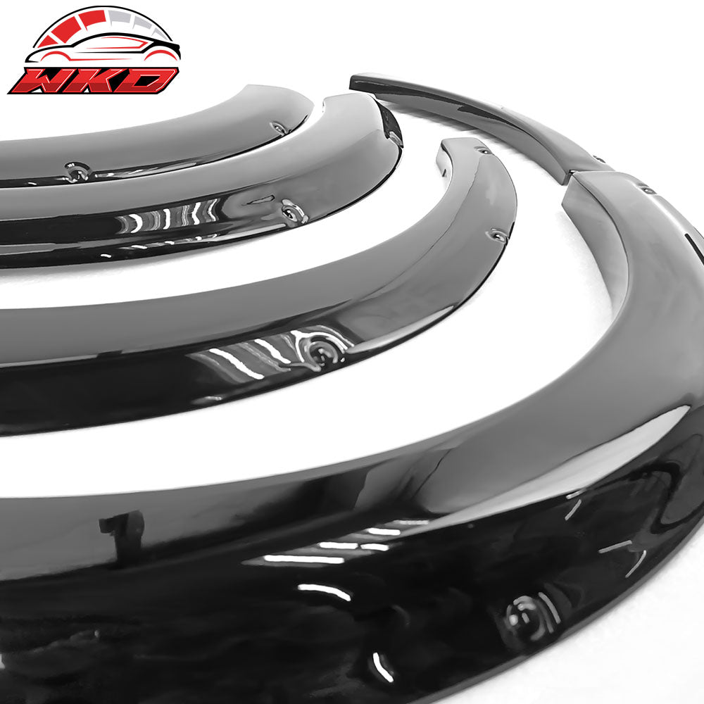 Fits 19-23 Toyota Corolla Auris TOMS Style Fender Flares Painted #218 Black 8PCS