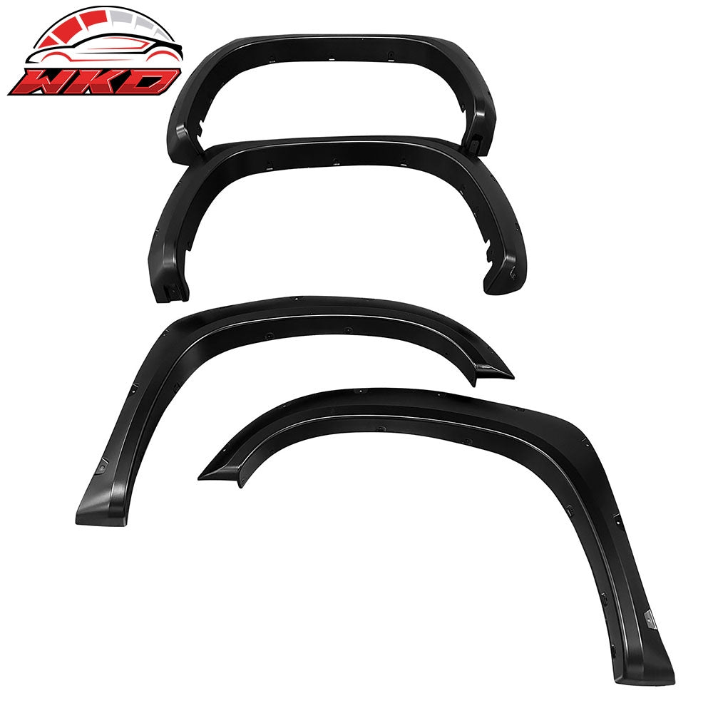 For 14-21 Toyota Tundra Bolt Style Fender Flares Wheel Arch Extension Smooth ABS | Wholesale