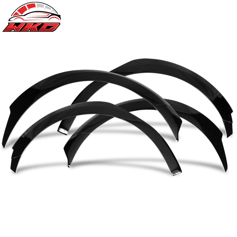 17-23 Tesla Model 3 Fender Flares Wheel Strip Trim Gloss Black 8PC - FRP | Wholesale