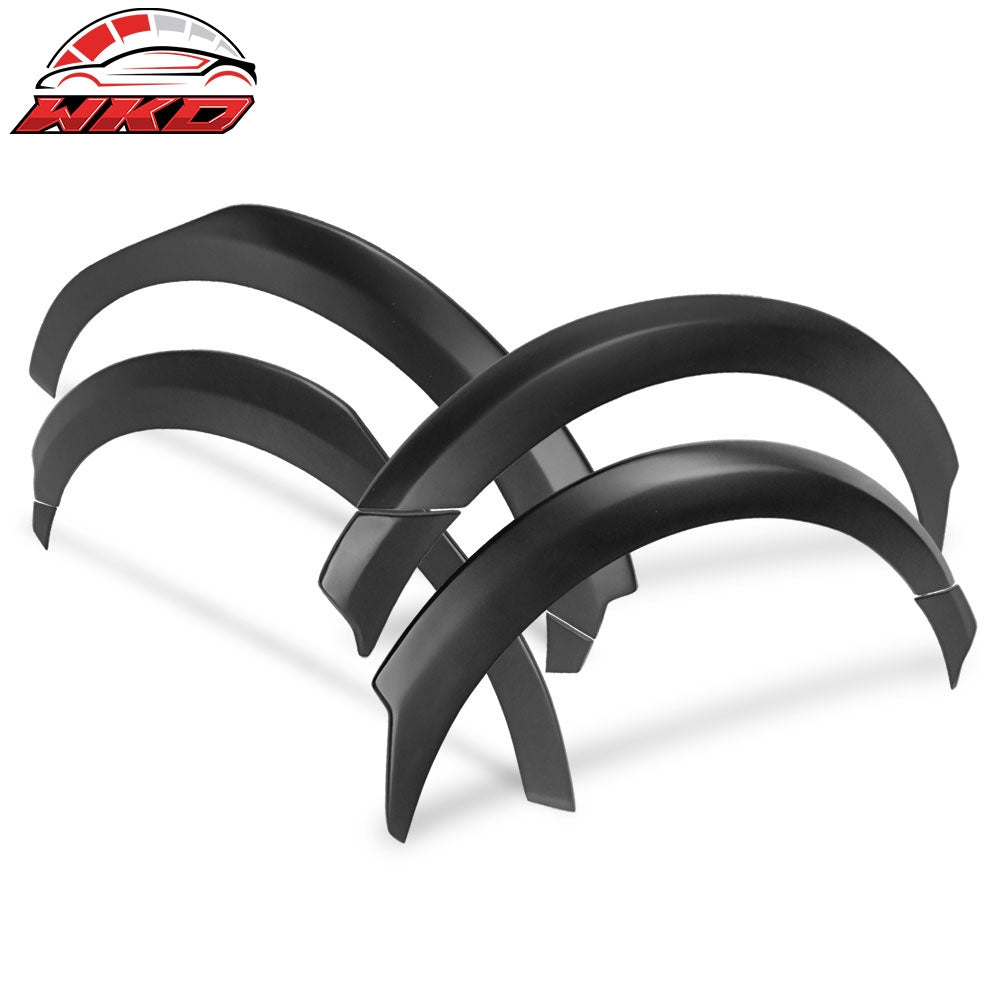 17-23 Tesla Model 3 Fender Flares Wheel Strip Trim Matte Black 8PC - FRP | Wholesale