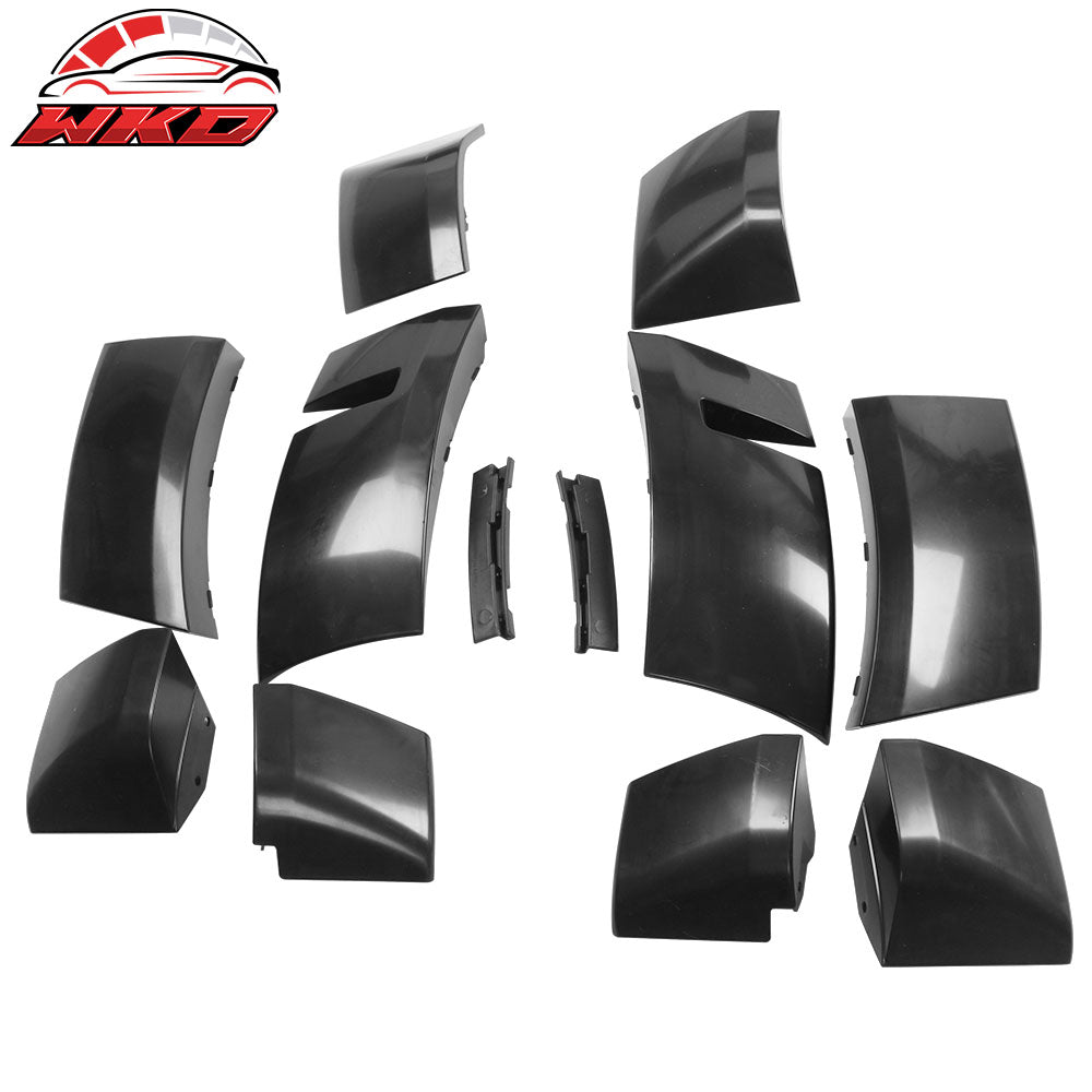 Fits 15-23 Dodge Challenger Base Model Fender Flares Demon Style Unpainted PP