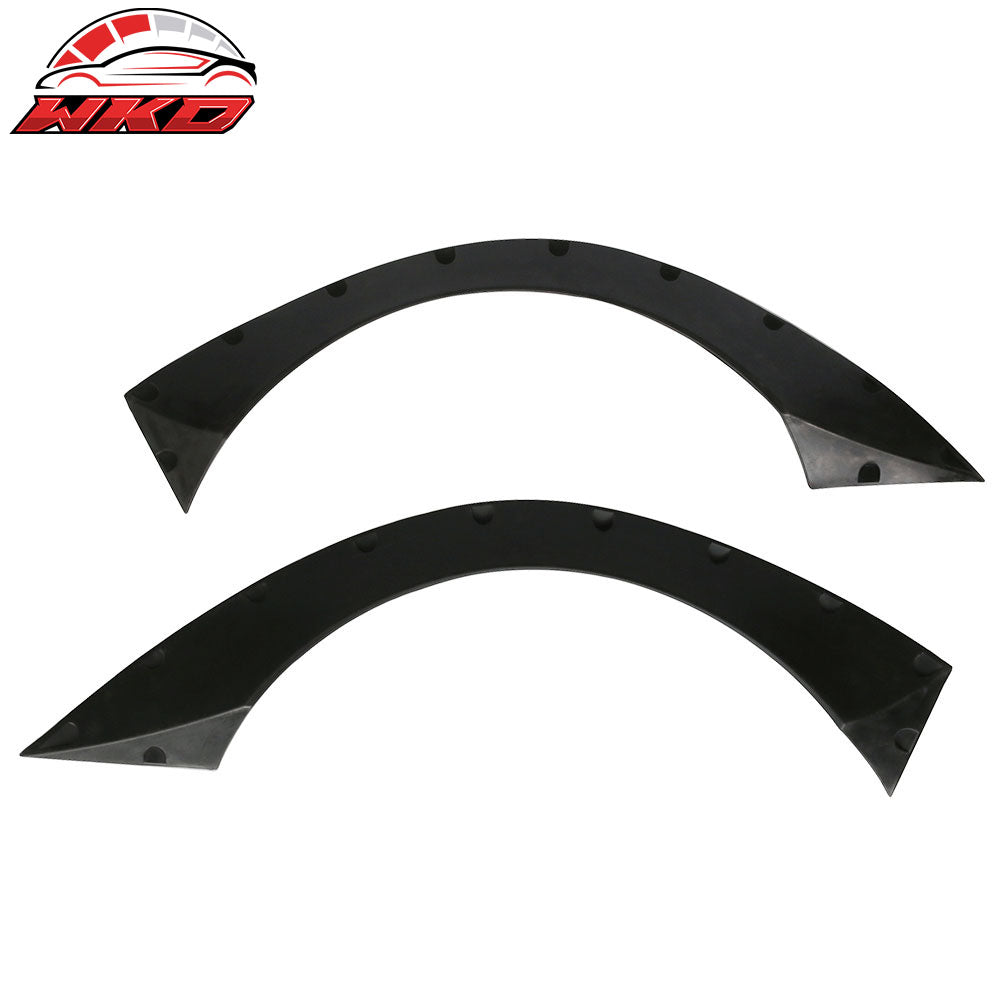 Fits 11-16 Honda CR-Z RB Style Rear Extra Wide Body Fender Flares Wheel Arch PU