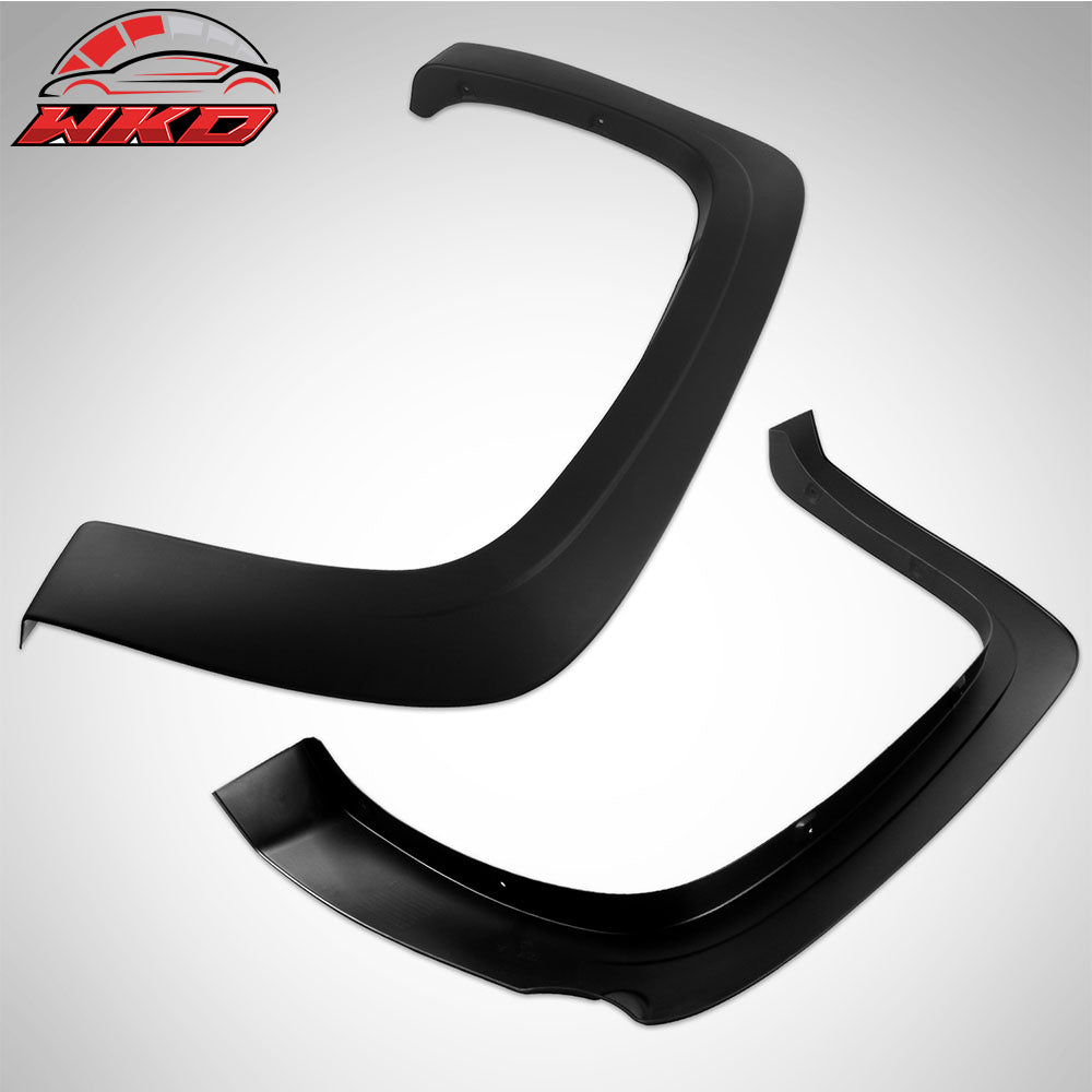 Fit 07-13 Silverado 1500 69.3" Short Bed OE Style Fender Flares 4PC Unpainted PP