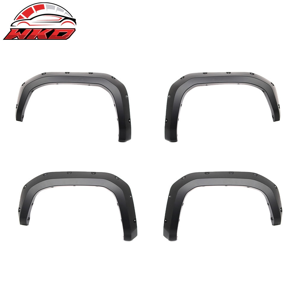 2024-26 Toyota Tacoma Fender Flares Pocket Style Wheel Arch Cover PP 4PC Trim | Wholesale