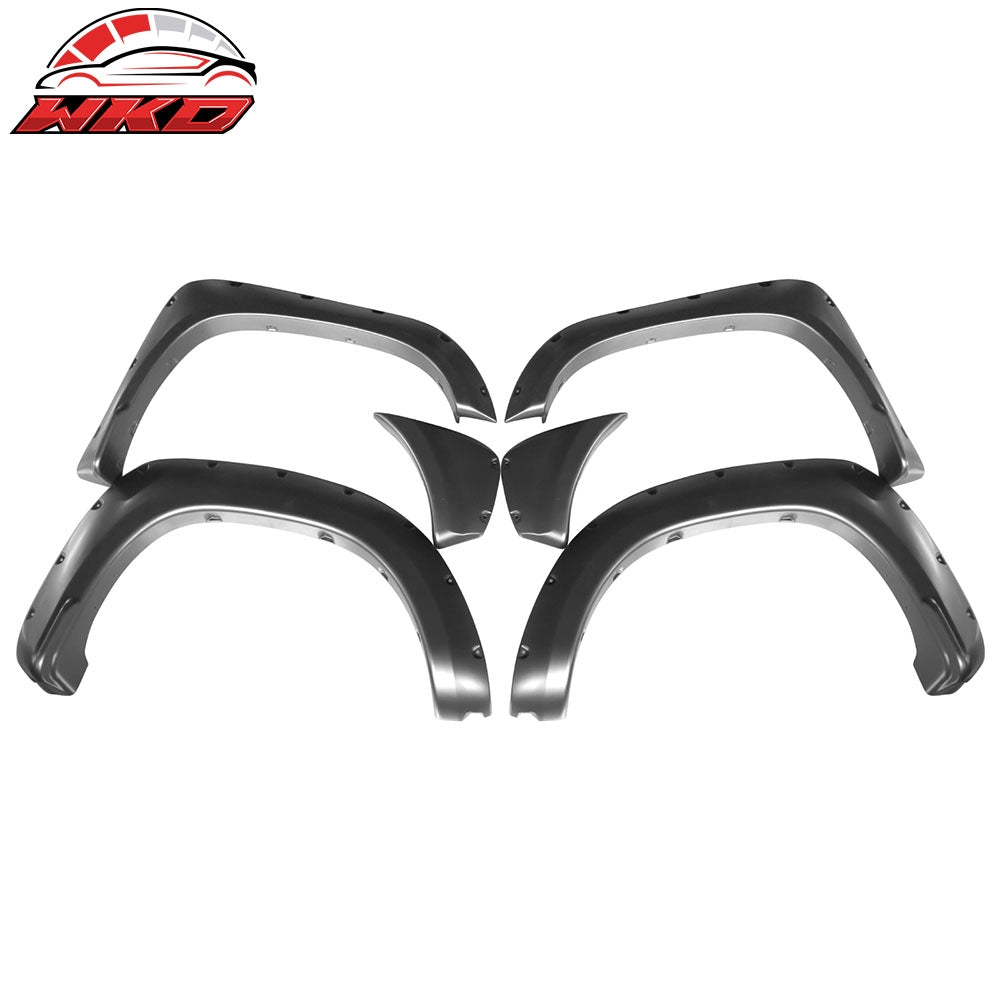 2012-15 Toyota Tacoma Fleetside 73.5" Bed Pocket Rivet Style Fender Flares PP | Wholesale