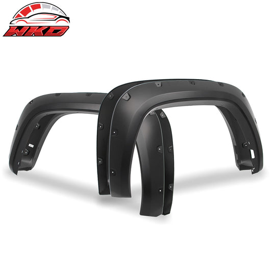 For 22-25 Toyota Tundra Fender Flares Pocket Style Wheel Arch Cover PP 4PCS Trim | Wholesale