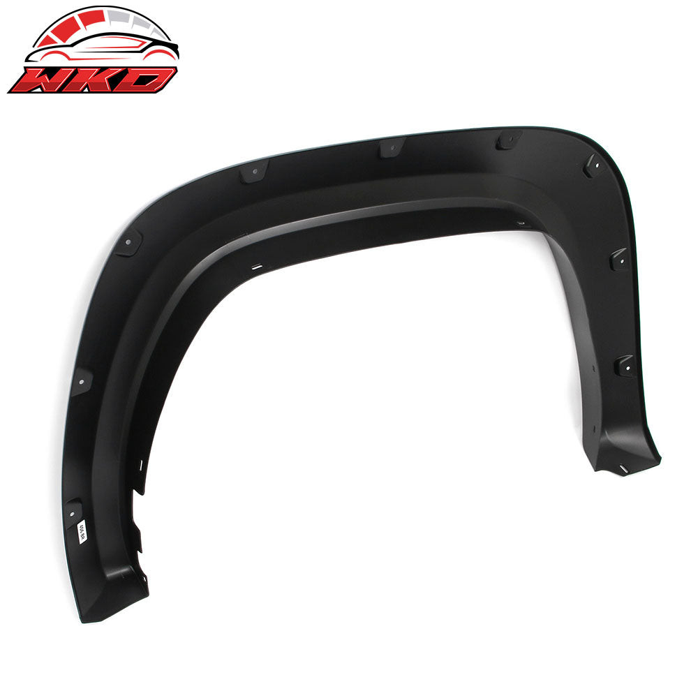 For 22-25 Toyota Tundra Fender Flares Pocket Style Wheel Arch Cover PP 4PCS Trim