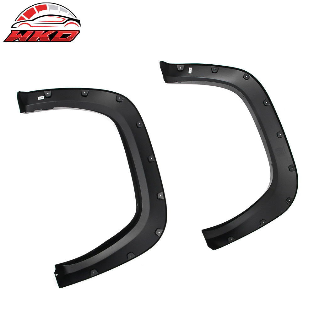 For 22-25 Toyota Tundra Fender Flares Pocket Style Wheel Arch Cover PP 4PCS Trim