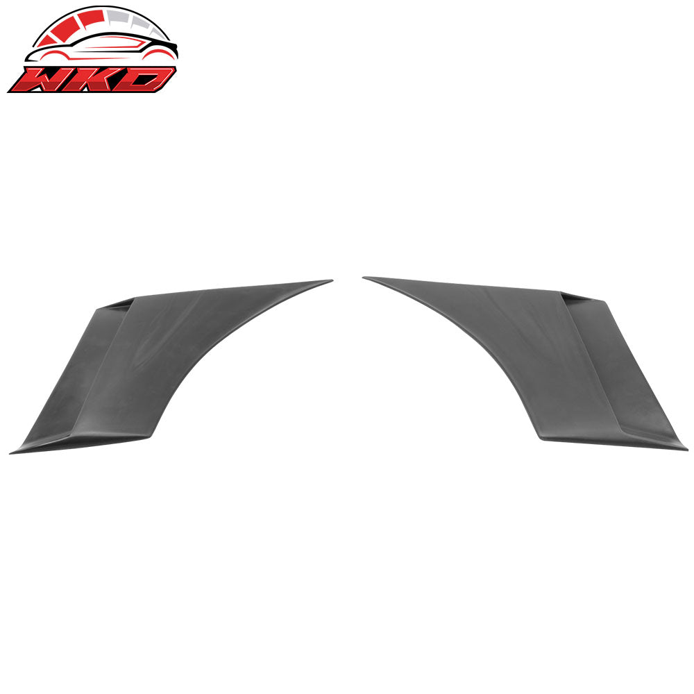 Fits 05-09 Ford Mustang Fender Scoop Unpainted Black- PU