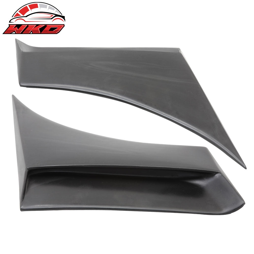 Fits 05-09 Ford Mustang Fender Scoop Unpainted Black- PU