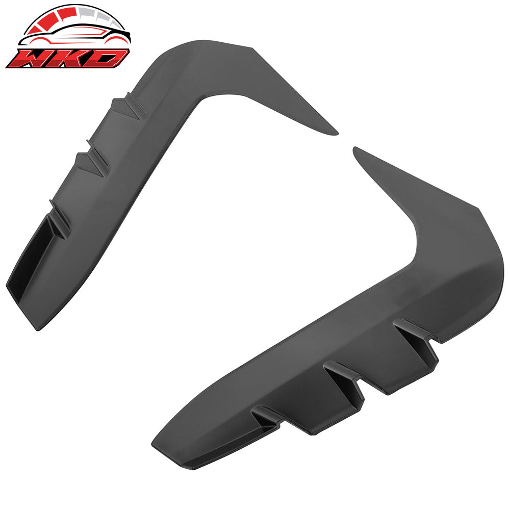Fits 22-26 Toyota GR86/Subaru BRZ STI Style Matte Black Front Fender Side Vents
