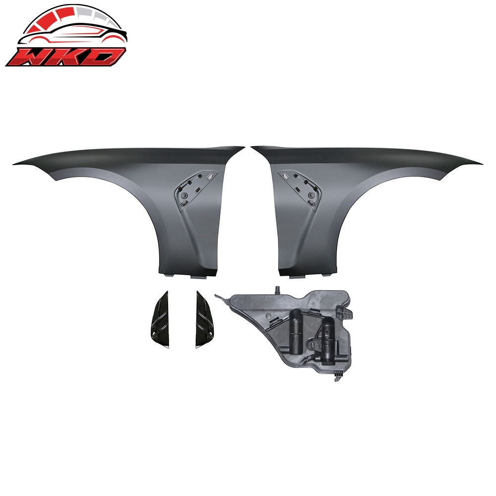 19-26 BMW 3 Series G20 Sedan Fenders w/ Gloss Black Side Vent - M3 M4 Style | Wholesale