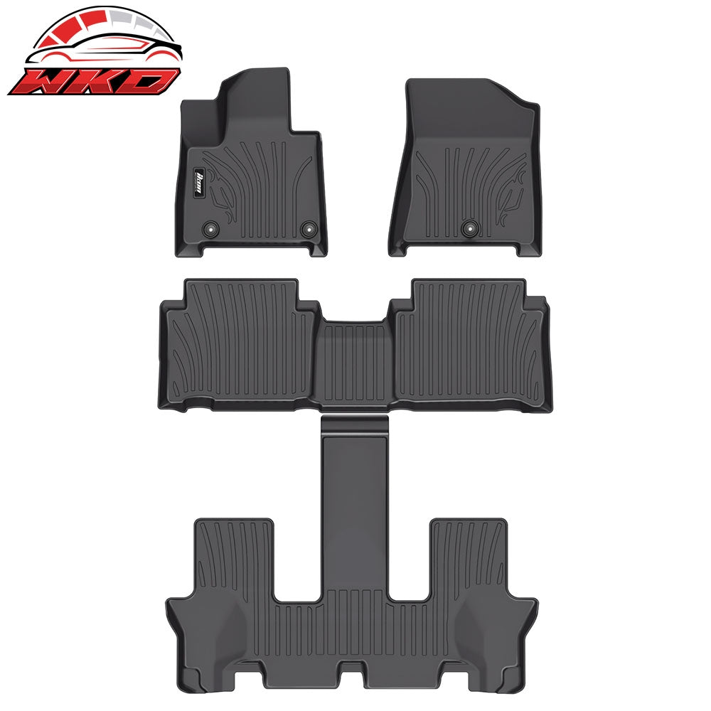 For 24-26 Hyundai Santa Fe Hybrid IKON Non-Slip Floor Mat All Weather TPE Carpet | Wholesale