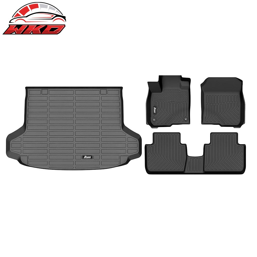 2023-26 Honda HR-V 25 Acura ADX All Weather Floor Carpet & Rear Trunk Mat TPE | Wholesale