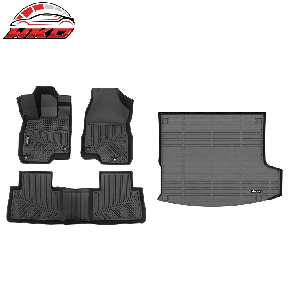 2019-26 Acura RDX 5 Seats All Season 3D Floor Mats + Trunk Mat Liner - TPE | Wholesale