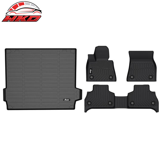 19-25 BMW X5 G05 5 Passengers All Weather 3D Floor Mats + Trunk Mat - TPE | Wholesale