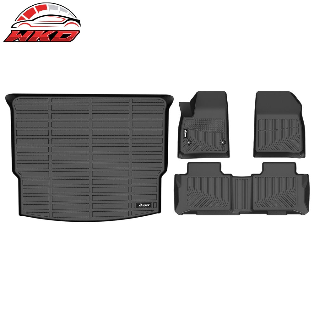 2019-26 Chevy Blazer Heavy Duty 3D Molded Floor Mats + Trunk Mat Liner TPE | Wholesale
