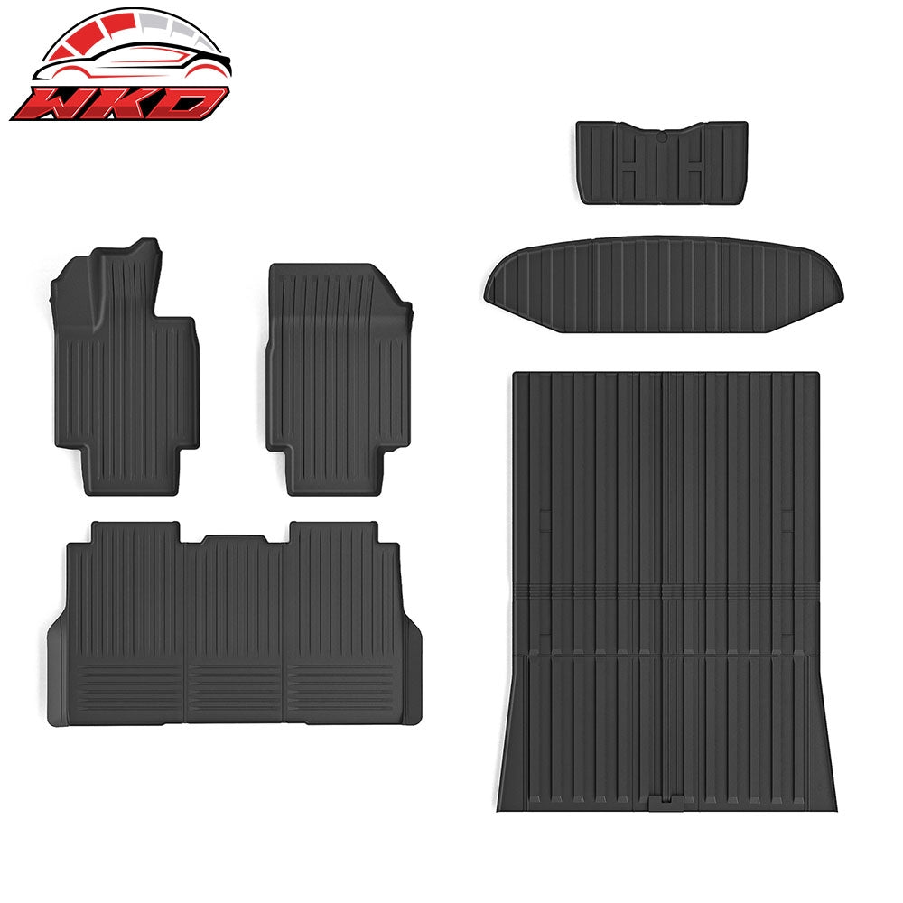 Wholesale For 23-26 Tesla Cybertruck 3D Floor Mats Trunk Protector Liner Truck Bed Mat TPE