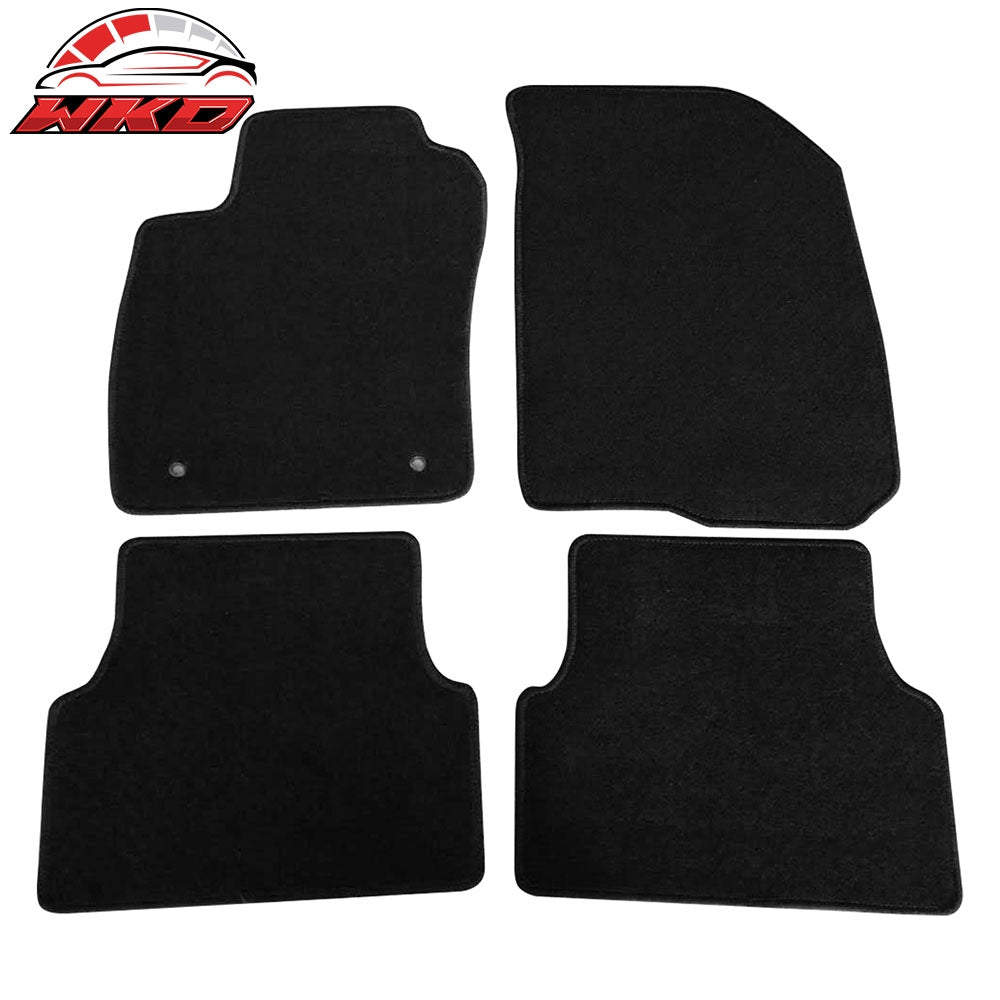 Wholesale 12-20 Chevrolet Sonic 4PCS Front Rear Car Floor Mats Carpets Nylon Black