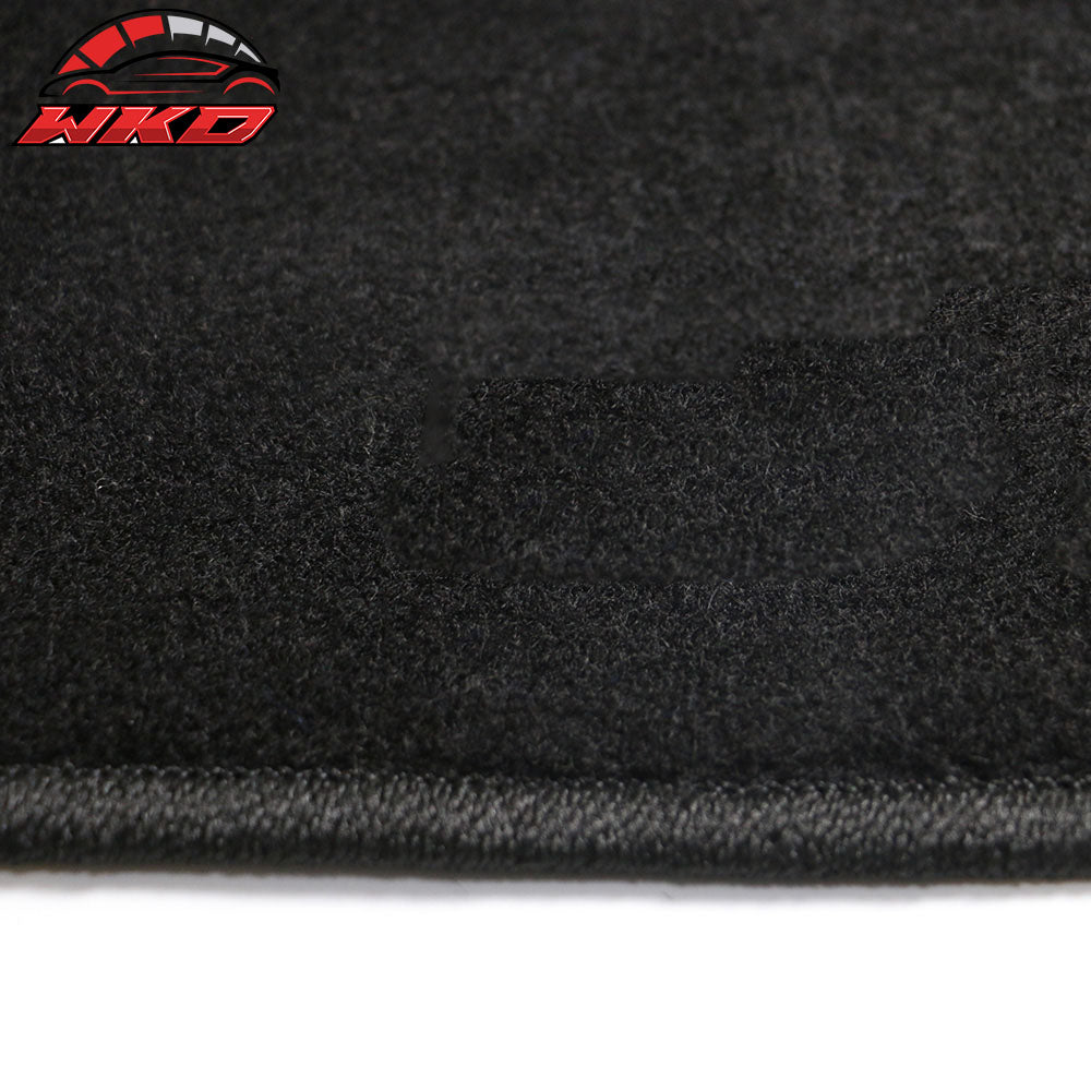 Fits 12-20 Chevrolet Sonic 4PCS Front Rear Car Floor Mats Carpets Nylon Black