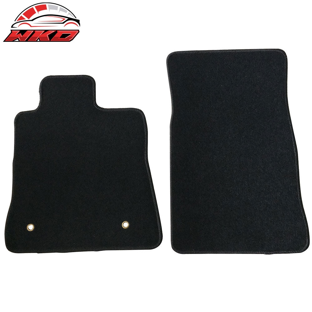 2016-24 Chevy Camaro Floor Mats Front Black Carpets 2PCS Set - Nylon | Wholesale
