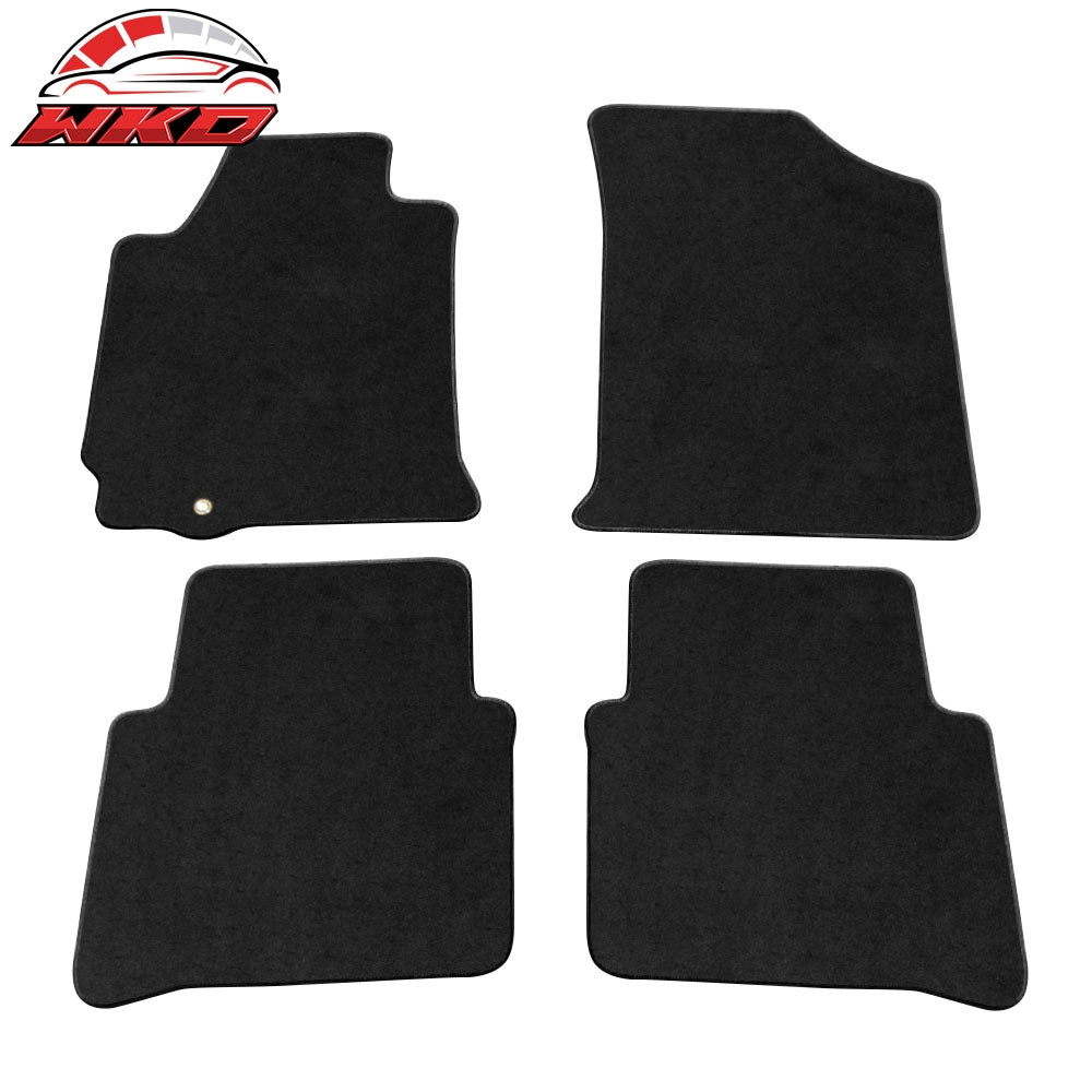 Wholesale 2007-2012 Nissan Altima 4 Door Black Nylon Floor Mats Carpet 4 Pieces Set