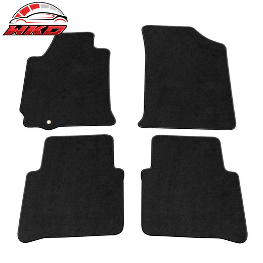Wholesale 2007-2012 Nissan Altima 4 Door Black Nylon Floor Mats Carpet 4 Pieces Set