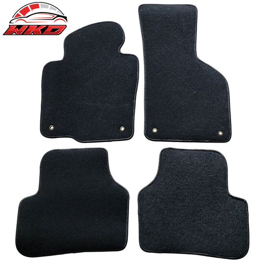 09-17 Volkswagen CC Sedan Floor Mats Nylon Black Non-Slip Auto Carpets 4PCS | Wholesale