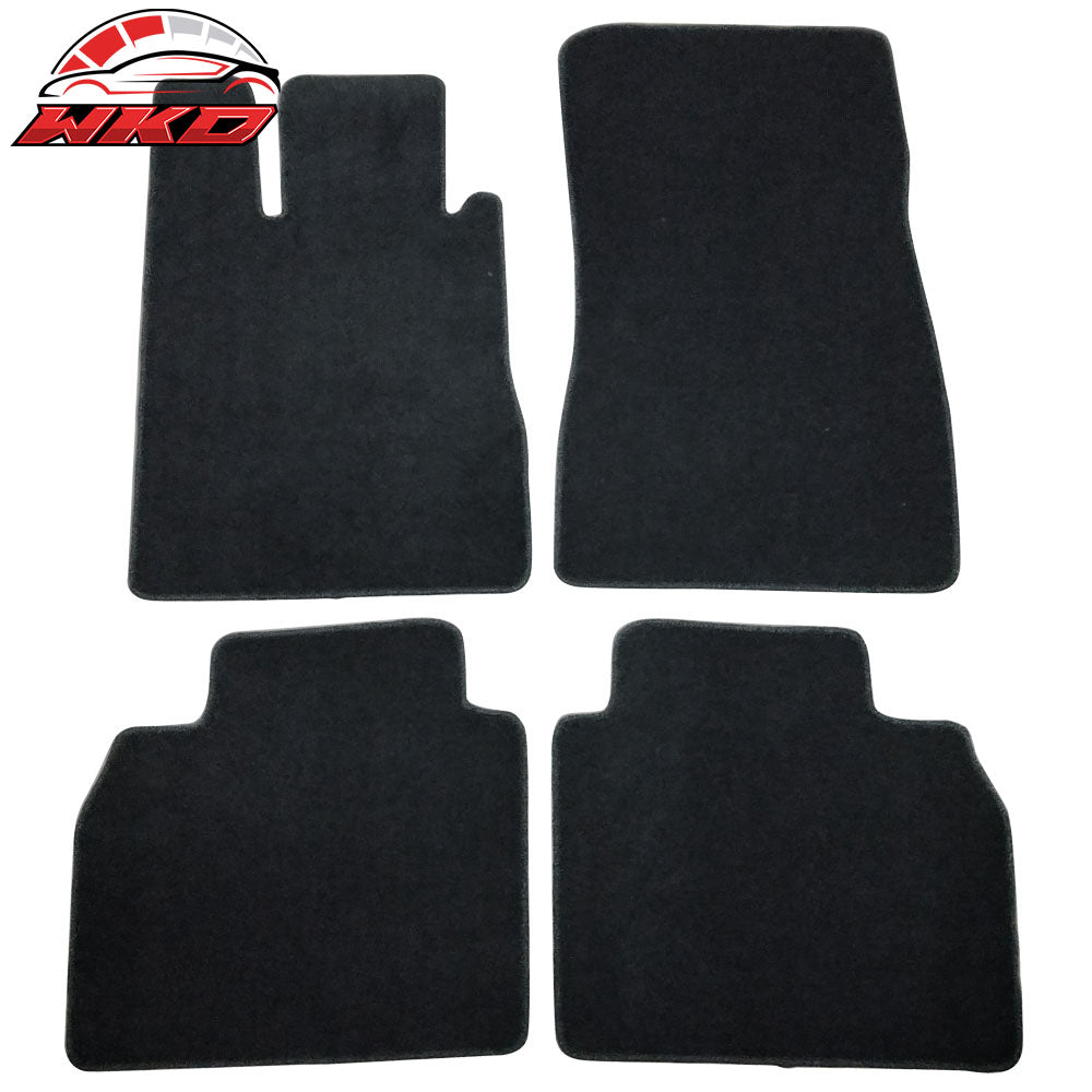 1998-05 Benz W220 S Class 4PCS Floor Mats Carpets Front & Rear Black Nylon | Wholesale