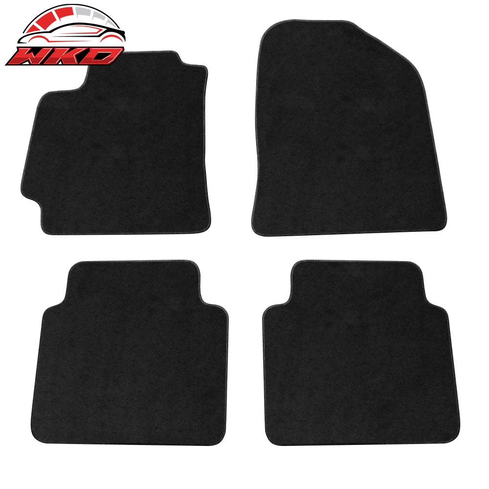 Wholesale 17-20 Hyundai Elantra Floor Mats Carpets Front & Rear 4PC Black Nylon