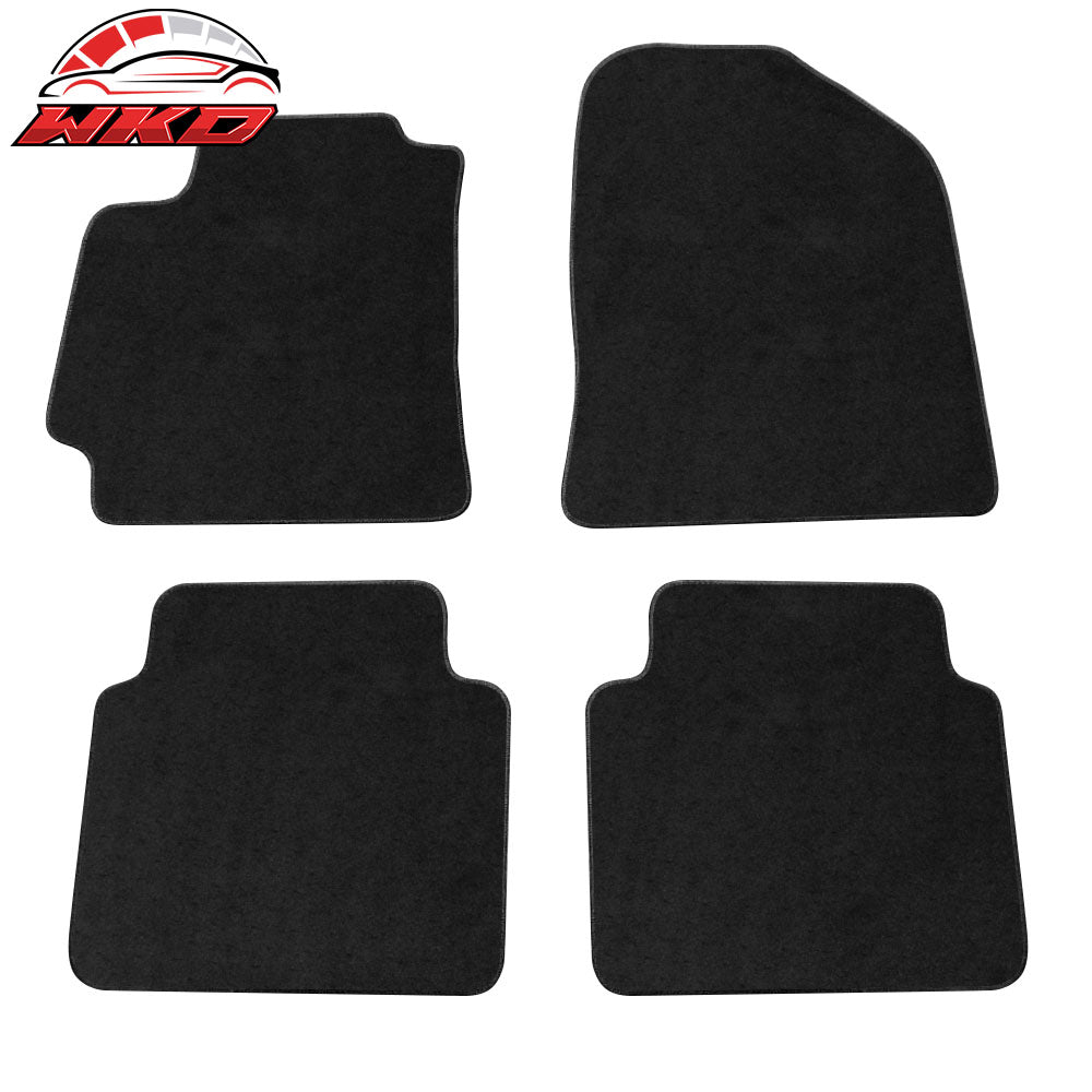 Wholesale 17-20 Hyundai Elantra Floor Mats Carpets Front & Rear 4PC Black Nylon