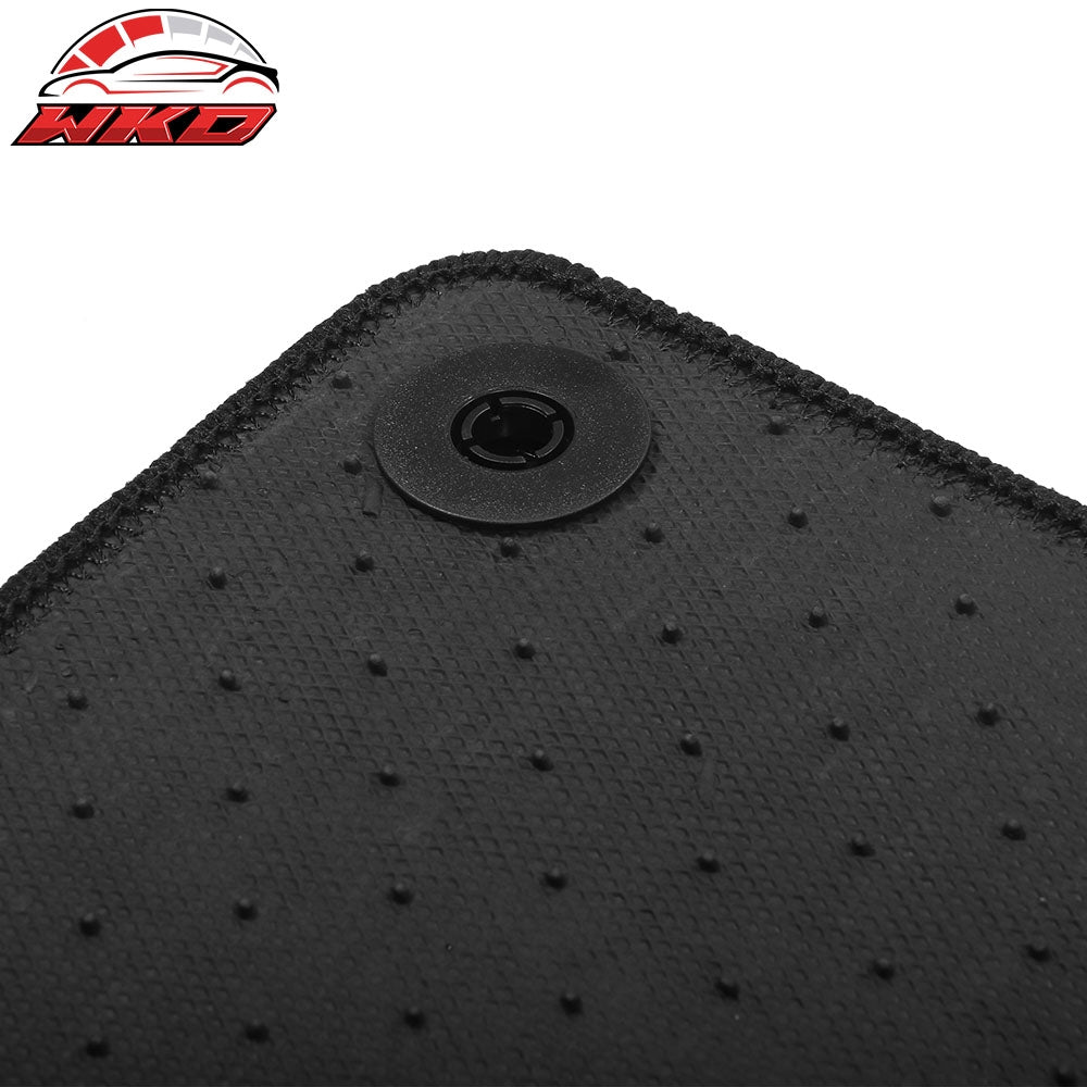 Fits 19-25 Nissan Altima Anti-Slip Front Rear Floor Mats Carpet Nylon 4PCS Black