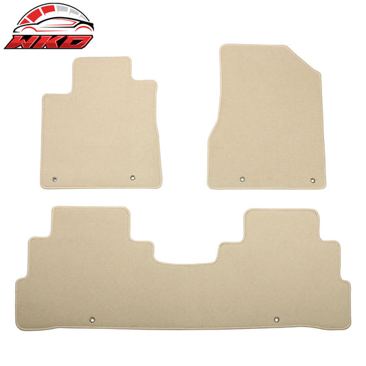 15-24?Nissan Murano Anti-Slip Front Rear Floor Mats Carpet Nylon 3PCS Beige | Wholesale