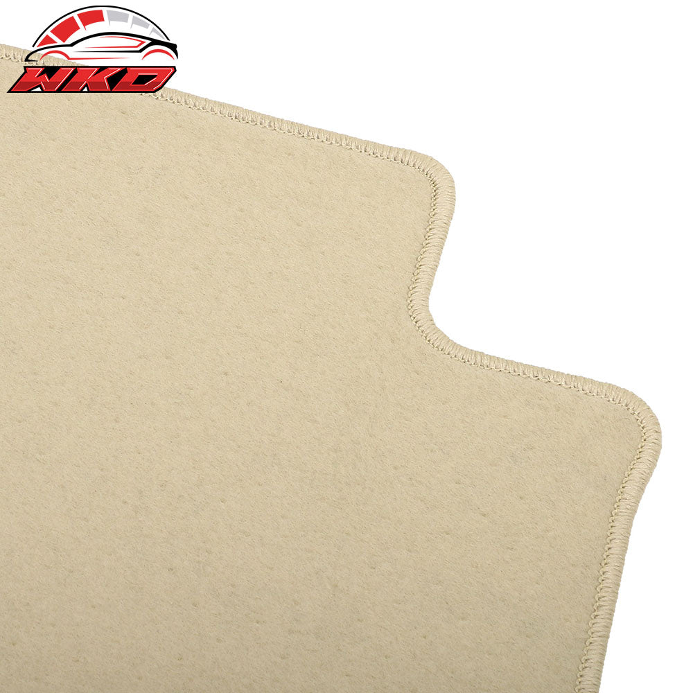 Fits 15-24?Nissan Murano Anti-Slip Front Rear Floor Mats Carpet Nylon 3PCS Beige