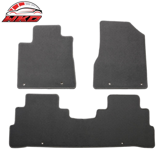 2015-24?Nissan Murano Anti-Slip Front Rear Floor Mats Carpet Nylon 3PCS Gray | Wholesale