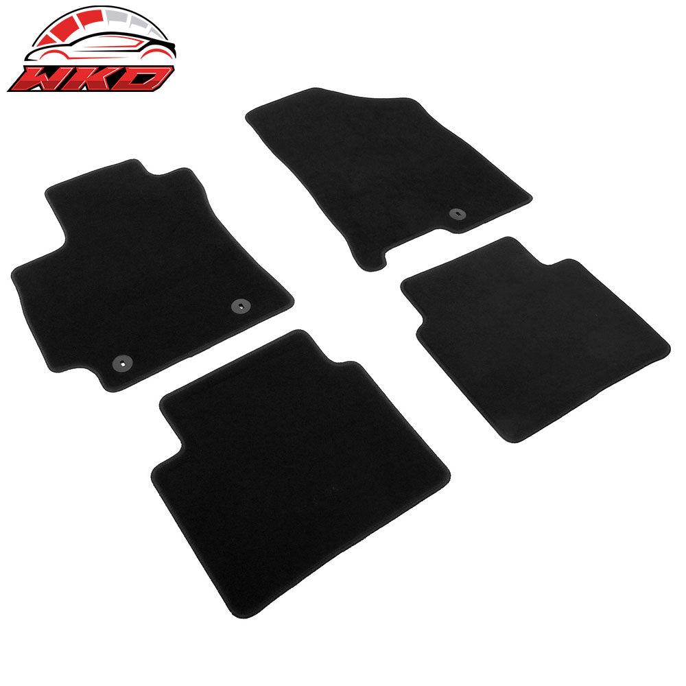 Fits 24-25 Hyundai Kona Gas Anti-Slip Front Rear Floor Mats Carpet Nylon 4PCS