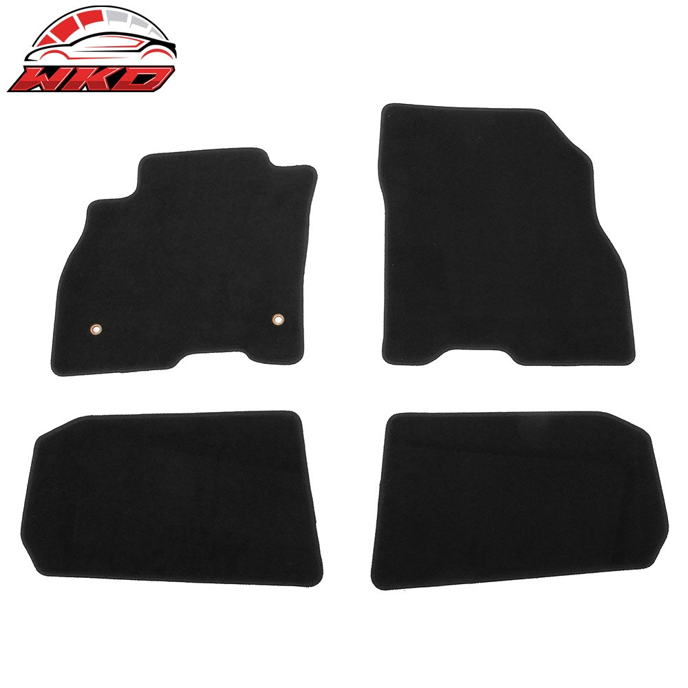 18-25 Nissan LEAF Anti-Slip Front Rear Floor Mats Carpet Nylon 4PCS Black | Wholesale